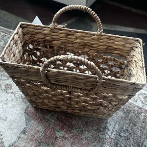 Basket with Handles Tall and narrow Perfect for mail!